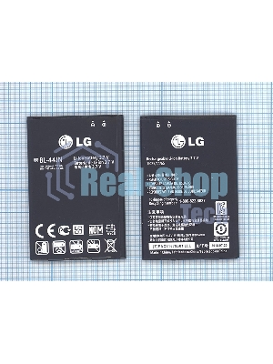 Аккумуляторная батарея BL-44JN для LG Optimus черный, P970 1500mAh 3,7V