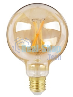 Лампа cветодиодная Gauss Smart Home Filament G95 7W 740lm 2500К E27 диммируемая LED