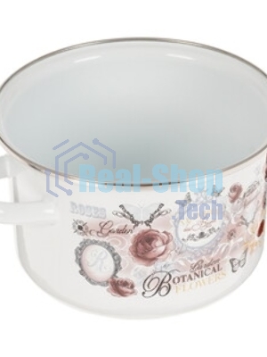 Кастрюля Appetite 1RD161М Roses эмалированная сталь 2 л 60070377
