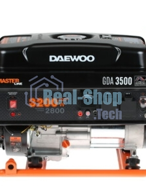 Генератор DAEWOO GDA 3500E 2.8/3.2 кВт 230В 208см3 7.0лс 15л 2х230В 42кг