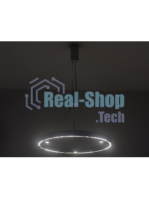 Подвесной светодиодный светильник Ambrella light FL5844/1+3 WH белый 40W 3000K/4200K/6400K D600*1200 (без ПДУ)