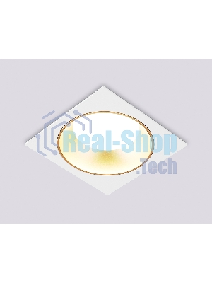 Светильник Ambrella light TN52338 SWH/SGD белый песок/золото песок GX53 max 12W 115*115*25