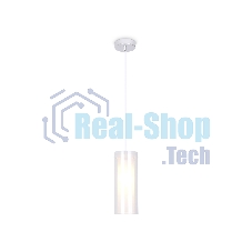 Светильник Ambrella light TR3672 CH/CL/FR хром/прозрачный/белый матовый E14 max 40W D110*1000