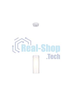 Светильник Ambrella light TR3672 CH/CL/FR хром/прозрачный/белый матовый E14 max 40W D110*1000