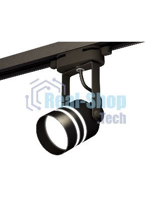 Светильник Ambrella light XT6602082 PBK/SBK/FR черный полированный/черный песок/белый матовый MR16 GU10 (C6602, N6236)