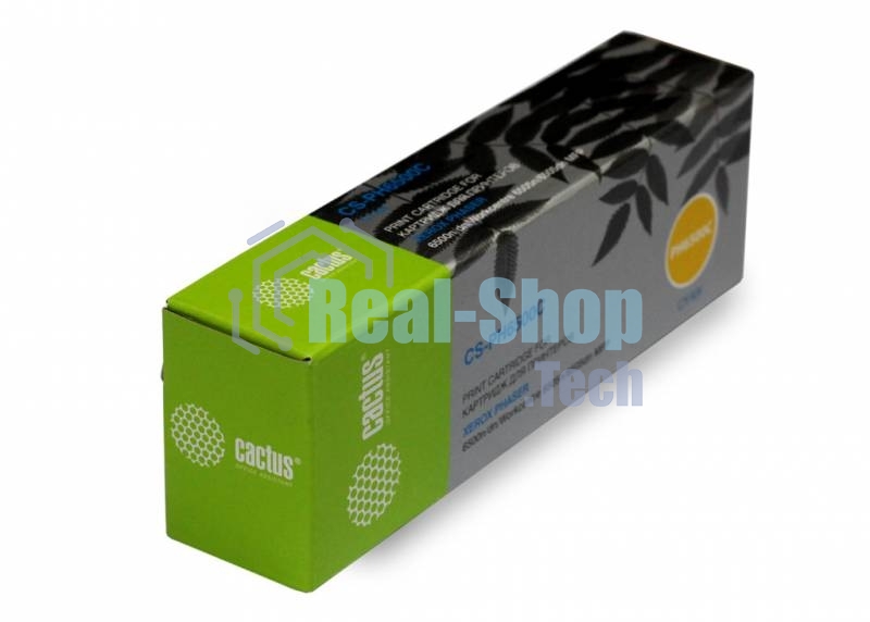 Картридж лазерный Cactus CS-PH6500C (106R01601) голубой (2500 стр.) для Xerox Phaser 6500/WorkCentre 6505