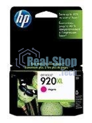 Картридж струйный HP 920XL CD973AE пурпурный для HP OJ 6000/6500 (700 стр.)