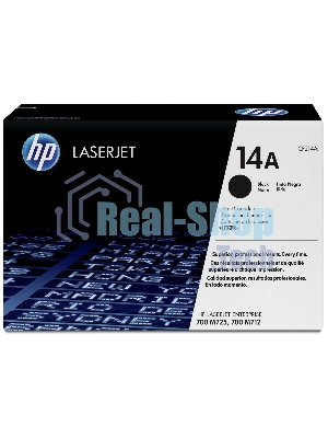 Картридж лазерный HP CF214A черный LaserJet 700 MFP M712 (10 000 стр.)