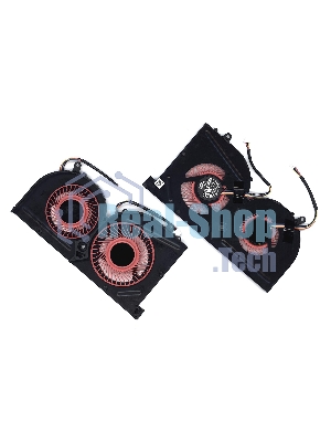 Вентилятор (кулер) для ноутбука MSI GS63 GS63VR GS73 GS73VR (GPU) двойной