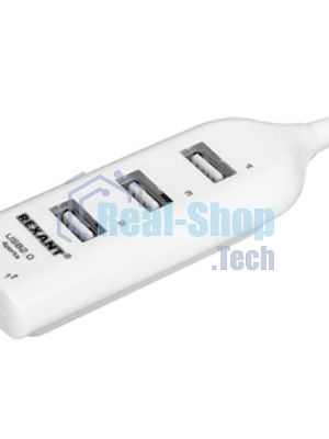 Разветвитель USB 2.0 Rexant на 4 порта