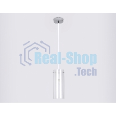 Светильник Ambrella light TR3672 CH/CL/FR хром/прозрачный/белый матовый E14 max 40W D110*1000