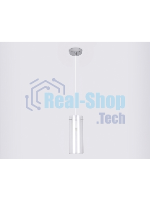 Светильник Ambrella light TR3672 CH/CL/FR хром/прозрачный/белый матовый E14 max 40W D110*1000