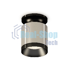 Светильник Ambrella Light XS7405022 PSL/PBK серебро полированное/черный полированный MR16 GU5.3 (N7926, C7405, N7031)