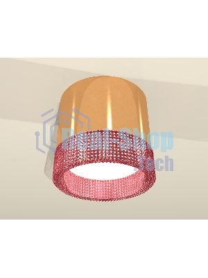 Светильник Ambrella Light XS8121022 PYG/PI золото желтое полированное/розовый GX53 (C8121, N8486)