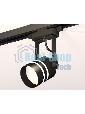 Светильник Ambrella light XT6602082 PBK/SBK/FR черный полированный/черный песок/белый матовый MR16 GU10 (C6602, N6236)