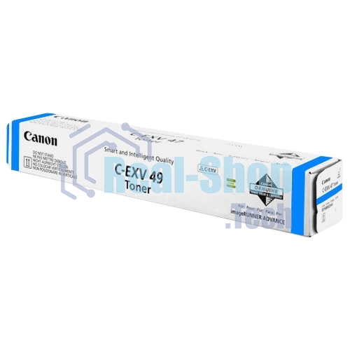 Картридж лазерный Canon C-EXV49C (8525B002) голубой (19 000 стр.) для Canon imageRUNNER ADVANCE серий C3300, C3500, DX C3700, DX C3800
