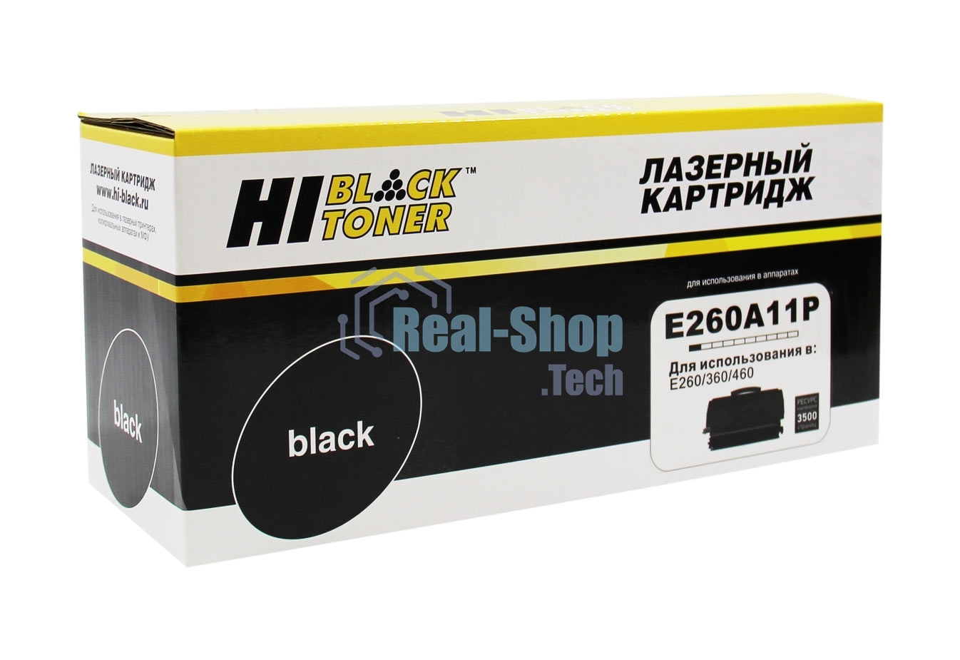 Картридж Lexmark E260/E360/E460 (Hi-Black) E260A11P, 3,5К     