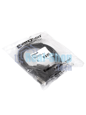 Кабель ExeGate EX284914RUS DisplayPort-VGA ExeGate EX-CC-DPM-VGAM-1.8 (20M/15M, 1,8м, экран)