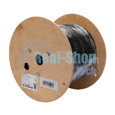 Кабель Cablexpert FPC-5051E-4-CU-OUT, FTP outdoor 4x2x0.51, медный, FLUKE TEST, кат.5e, однож., 305м, катушка, черный