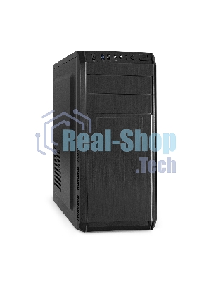 Компьютерный корпус Miditower ExeGate XP-334UC-UNS500 (ATX, БП UNS500 с вент. 12см, 1хUSB/1хUSB 3.0/1хTypeC, аудио, черный)
