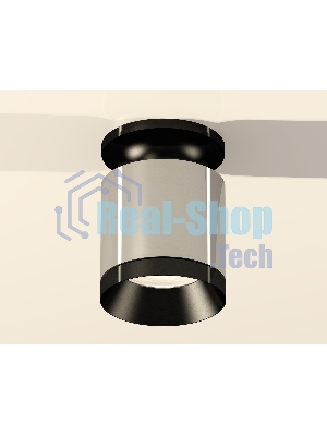 Светильник Ambrella Light XS7405022 PSL/PBK серебро полированное/черный полированный MR16 GU5.3 (N7926, C7405, N7031)