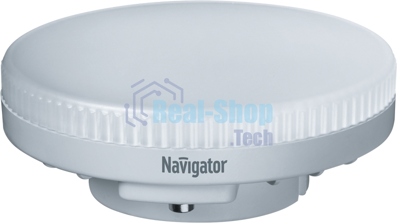 Лампа светодиодная Navigator LED 6Вт GX53 230В 4000К NLL-GX53-6-230-4K таблетка (плоский цилиндр)