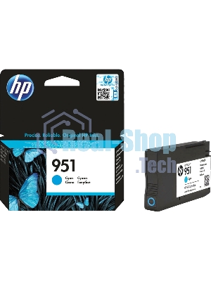 Картридж струйный HP 951 CN050AE голубой для HP OJ Pro 8610/8620 (700стр.)