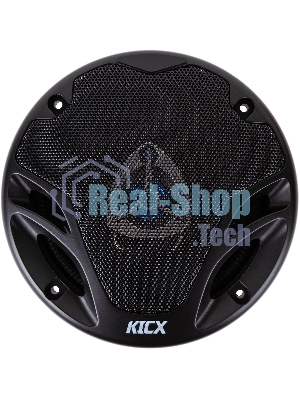 Колонки автомобильные Kicx GX-165 140Вт 92дБ 4Ом 16.5см (6 1/2дюйм) (ком.:2кол.) коаксиальные трехполосные