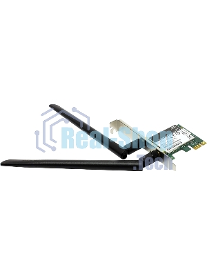 Сетевой адаптер WiFi D-Link DWA-582/RU/10/B1A DWA-582 PCI Express (ант.внеш.съем) 2ант. (упаковка 10 шт)
