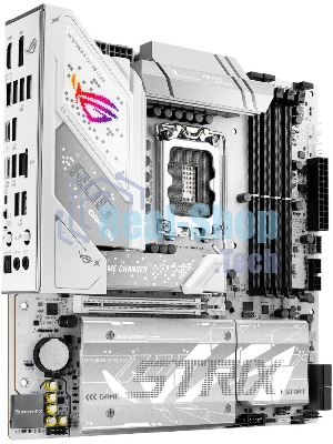 Материнская плата ASUS ROG STRIX B860-G GAMING WIFI, LGA 1851, Intel B860, 4xDDR5, 4xSATA, 4xM.2, 1xPCIe 5.0 x16, 1xDP, 1xHDMI, 1xThunderbolt 4, 1x 2.5Gb LAN, 1xUSB-C 20Gbps, 1xUSB-A 10Gbps, 3xUSB-A 5Gbps, 4xUSB-A 2.0, 2x3.5 мм, 7.1, mATX