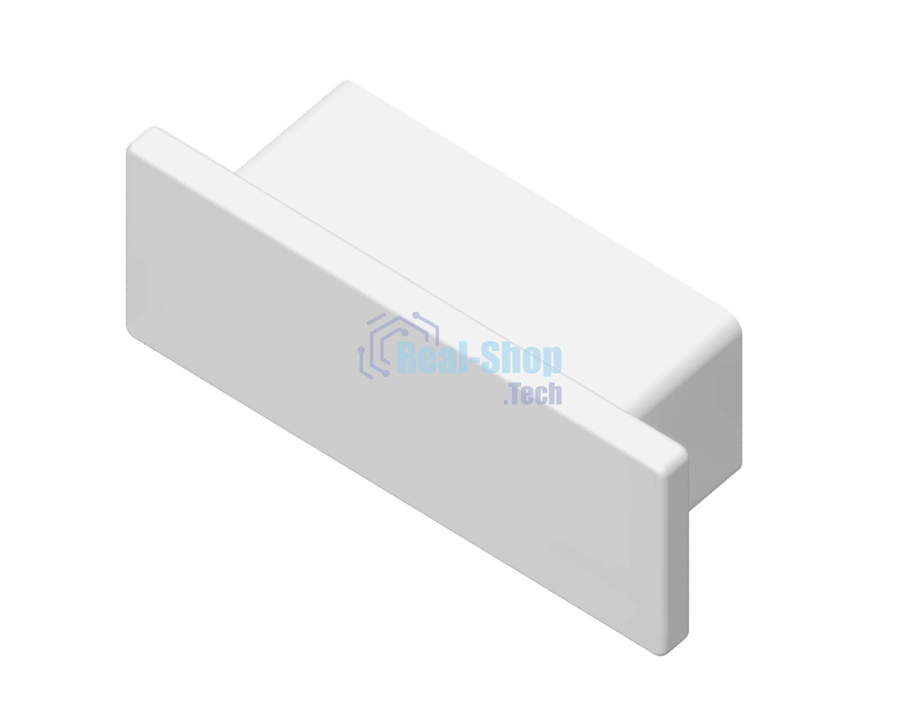 Заглушка для профиля GP8300 WH белый 15.5*6