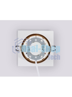 Светильник Ambrella light TN52338 SWH/SGD белый песок/золото песок GX53 max 12W 115*115*25