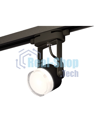 Светильник Ambrella light XT6602083 PBK/FR/CL черный полированный/белый матовый/прозрачный MR16 GU10 (C6602, N6241)