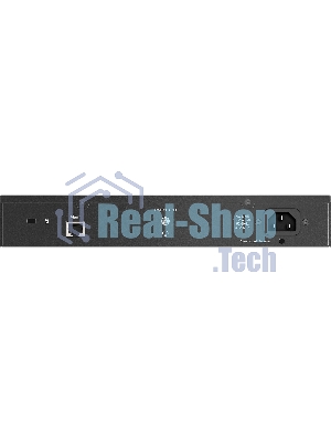 Коммутатор сетевой Smart L2 Surveillance Switch 8х1000Base-T PoE 802.3bt 90W, 2x1000Base-X SFP, PoE Budget 242W, Long-range PoE up to 250m