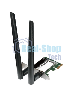 Сетевой адаптер WiFi D-Link DWA-582/RU/10/B1A DWA-582 PCI Express (ант.внеш.съем) 2ант. (упаковка 10 шт)