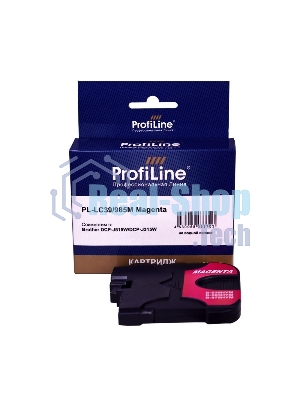 Картридж струйный ProfiLine PL-LC39/985M для принтеров Brother DCP-J125/DCP-J315W/DCP-J515W/MFC-J220/MFC-J265W/MFC-J410/MFC-J415W с чернилами Magenta