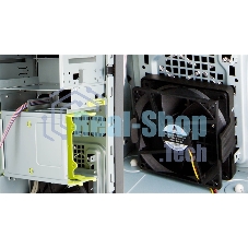 Компьютерный корпус Mini Tower InWin EFS712 Black U3*2+U2*2+A(HD) + front fan holder + Screwless mATX (без блока питания)