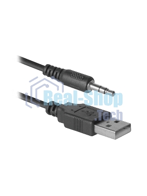 Акустическая система Defender SPK-240 2.0 черный (2x3 Вт, USB пит, раз. д. науш.)