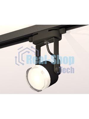 Светильник Ambrella light XT6602083 PBK/FR/CL черный полированный/белый матовый/прозрачный MR16 GU10 (C6602, N6241)