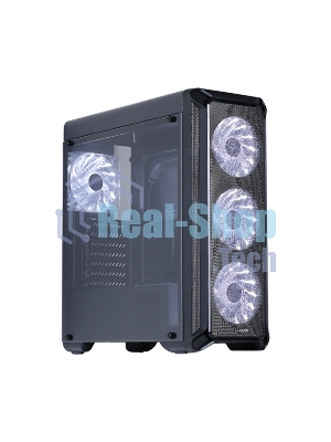 Компьютерный корпус ZALMAN I3, без БП, большое боковое окно, черный,ATX