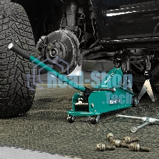 Домкрат гидравлический подкатной Сибртех 3 т, 192-532 мм, SUV