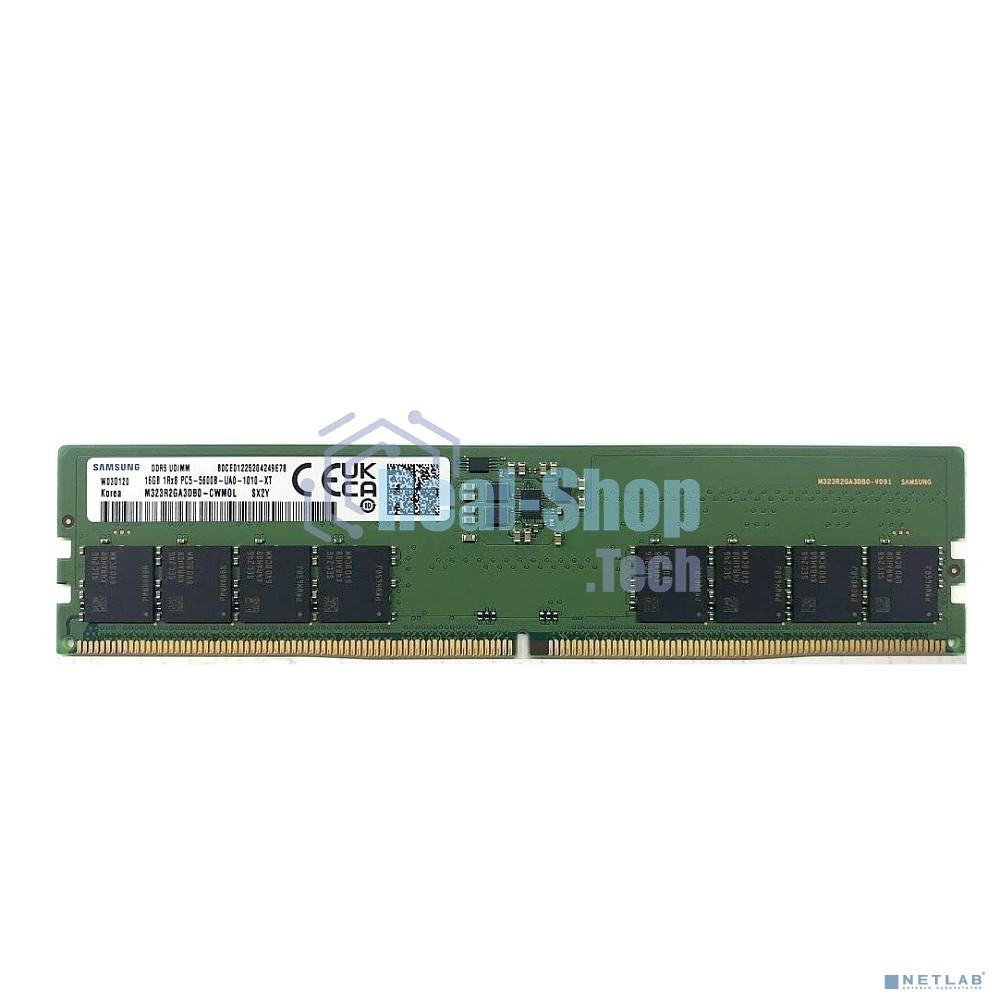 Оперативная память Samsung 16GB DDR5, 5600 MHz, (1x16 GB), DIMM CL46 OEM