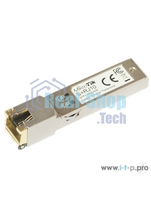Модуль Mikrotik S+RJ10 RJ45 SFP+ 10/100/1000M/2.5G/5G/10G copper module