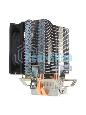 вентилятор CROWN Кулер для процессора CM-92 (Для Intel и AMD, TDP до 95 Ватт, 2шт. медных теплопроводных трубок, Гидродинамическии подшипник, Размер: 117*79*113 мм)
