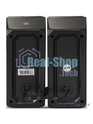 Акустическая система 2.0 ExeGate EX289688RUS Accord 240 (питание USB, 2х3Вт (6Вт RMS), 60-20000Гц, черный, RGb подсветка)