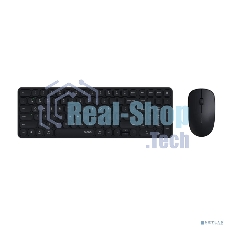 Комплект клавиатура+мышь Rapoo 9320M беспроводной, USB, 2400 DPI, чёрный