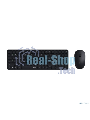 Комплект клавиатура+мышь Rapoo 9320M беспроводной, USB, 2400 DPI, чёрный