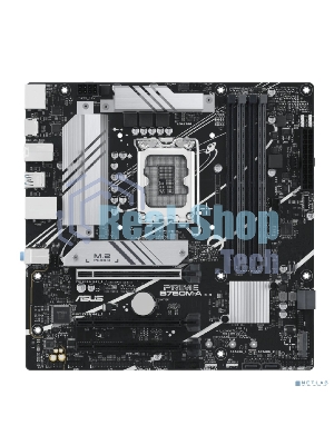 Материнская плата ASUS PRIME B760M-A-CSM, Socket LGA 1700, Intel B760, 4xDDR5, 4xSATA, 2xM.2, 1xPCIe 4.0 x16, 1xPCIe 4.0 x4, 2xHDMI, 1xDP, 1x 2.5Gb LAN, 2xUSB-A 3.1, 4xUSB-A 2.0, 3x3.5 мм, 7.1, mATX