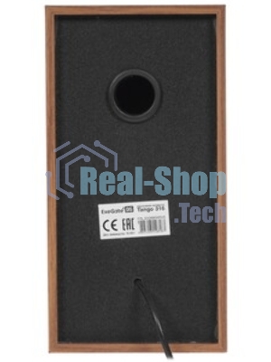 Акустическая система 2.0 ExeGate EX289694RUS Tango 316 (питание USB, 2х3Вт (6 Вт RMS), 80-20000Гц, дерево)