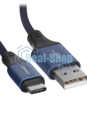 Кабель Crown USB - USB Type-C CMCU-3092C military